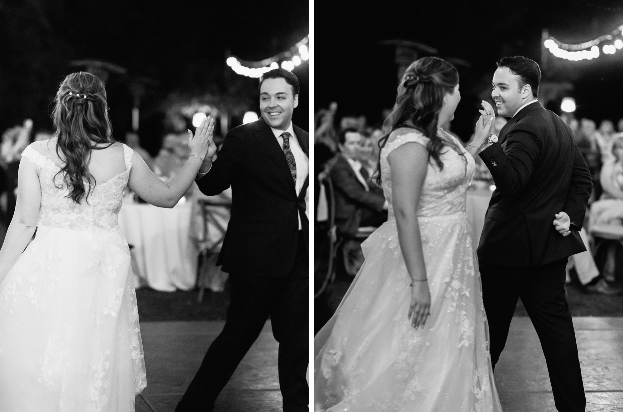 wedding reception photography tips: capturing emotions and people; first dance